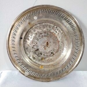 Viking Plate Made In Canada E.P. Copper Round Dish